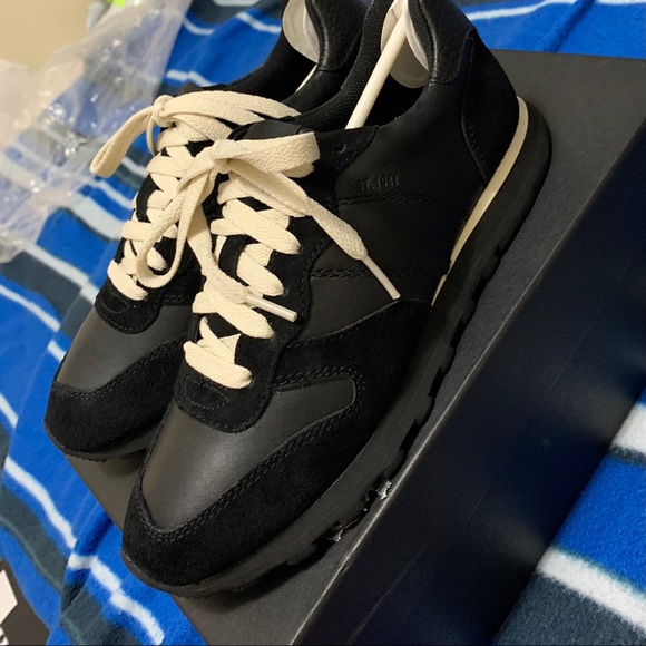 Brand new Coach “C118 Runner Suede leather sneaker